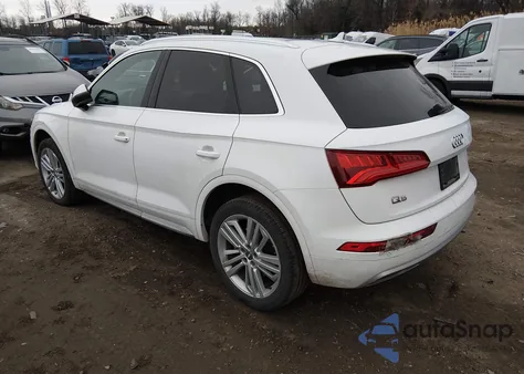 2018 Audi Q5 2.0T Premium/2.0T Tech Premium из США, поврежденный, VIN WA1BNAFY9J2139315